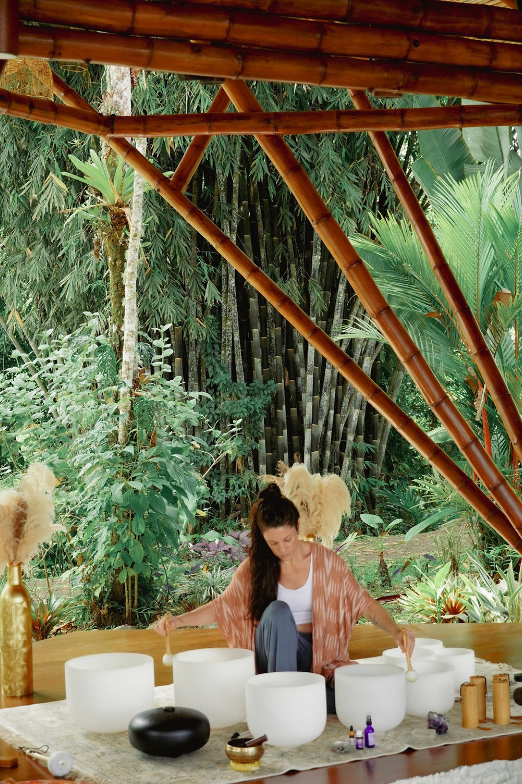 Wellness retreat, ceremony or group gathering at Metamorfinca retreat center in Costa Rica — view 12