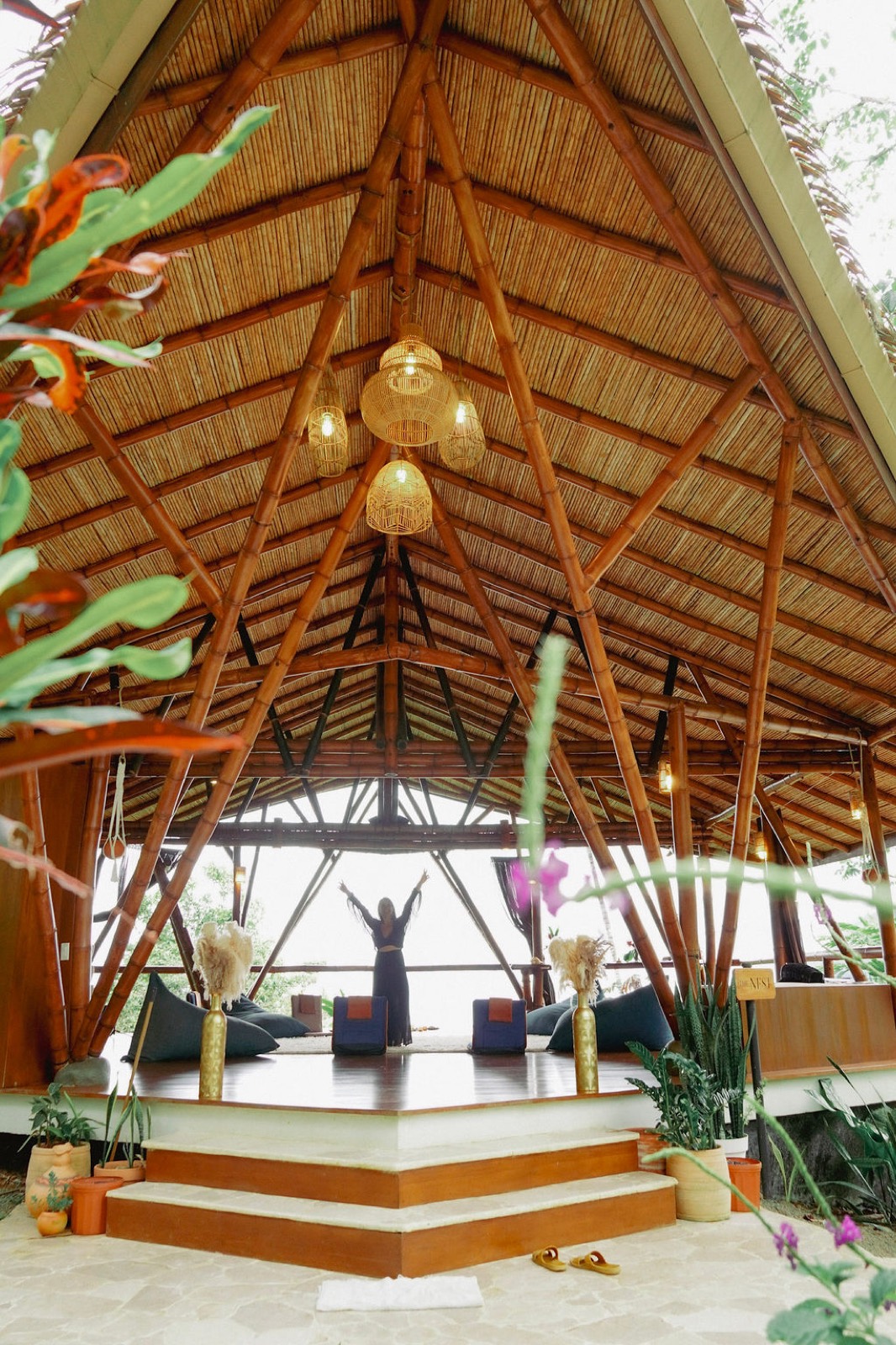 Wellness retreat, ceremony or group gathering at Metamorfinca retreat center in Costa Rica — view 16
