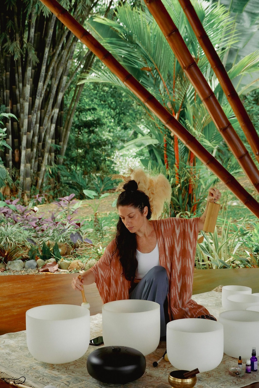 Wellness retreat, ceremony or group gathering at Metamorfinca retreat center in Costa Rica — view 19