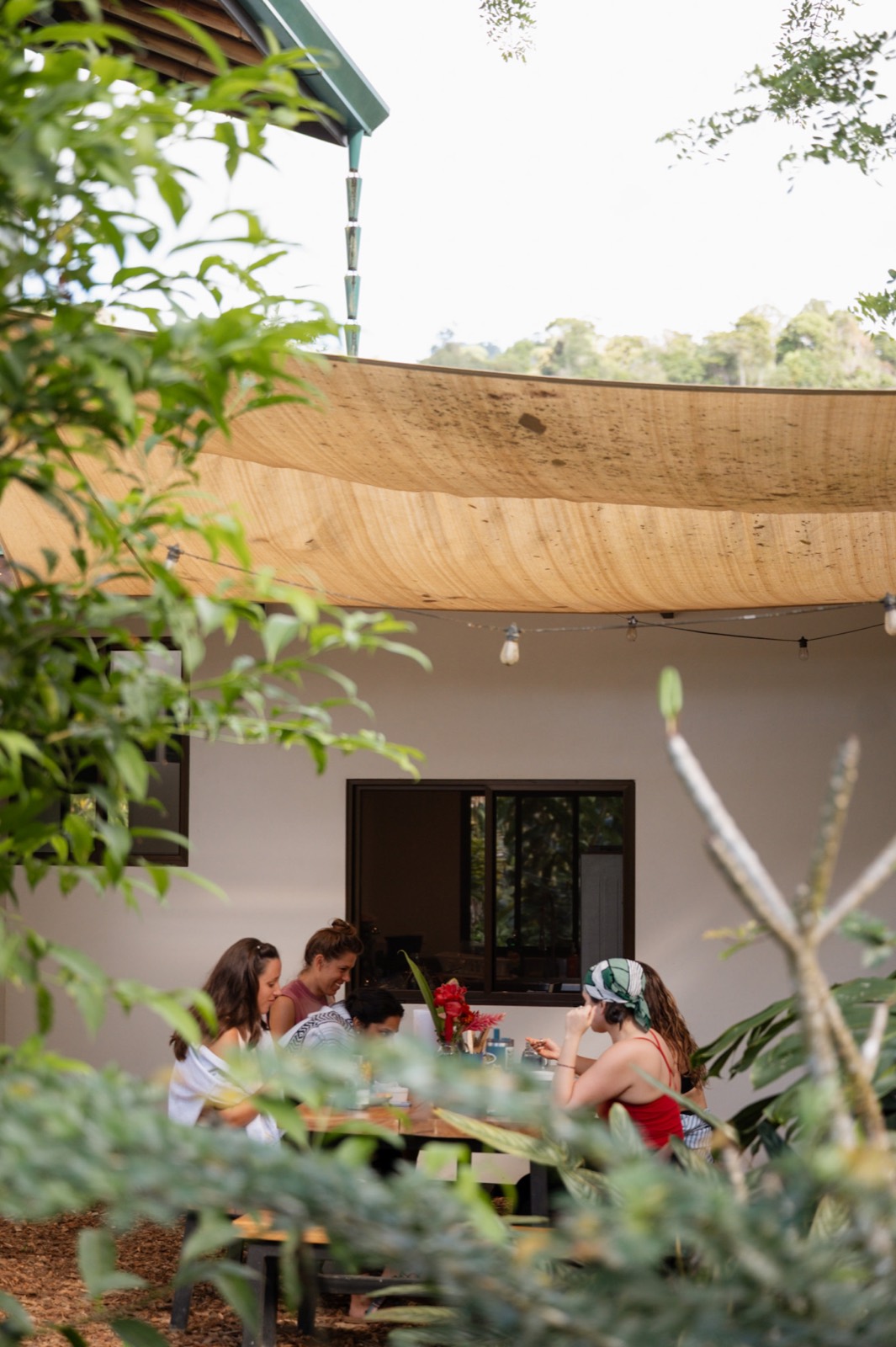 Wellness retreat, ceremony or group gathering at Metamorfinca retreat center in Costa Rica — view 44