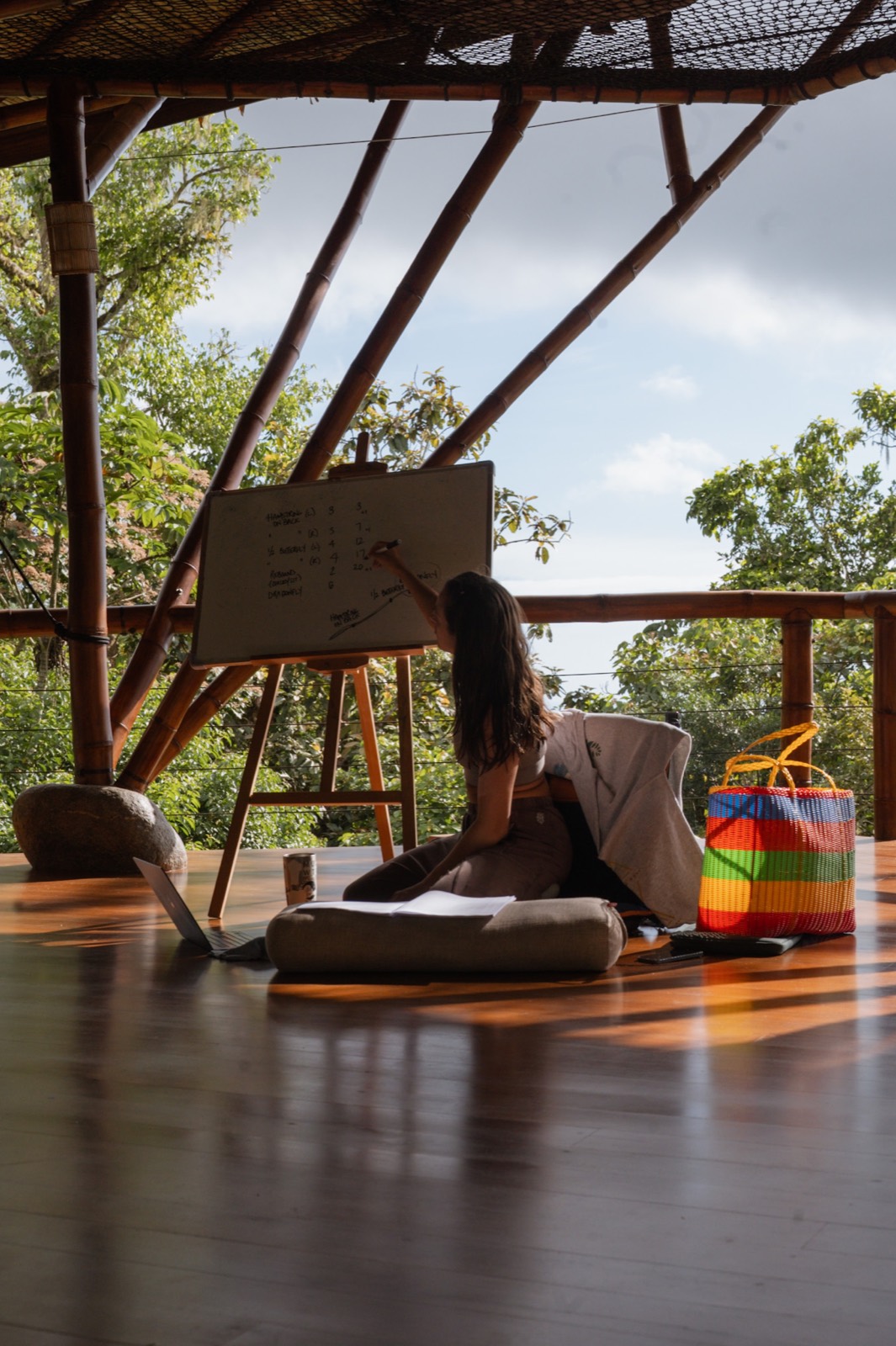 Wellness retreat, ceremony or group gathering at Metamorfinca retreat center in Costa Rica — view 53