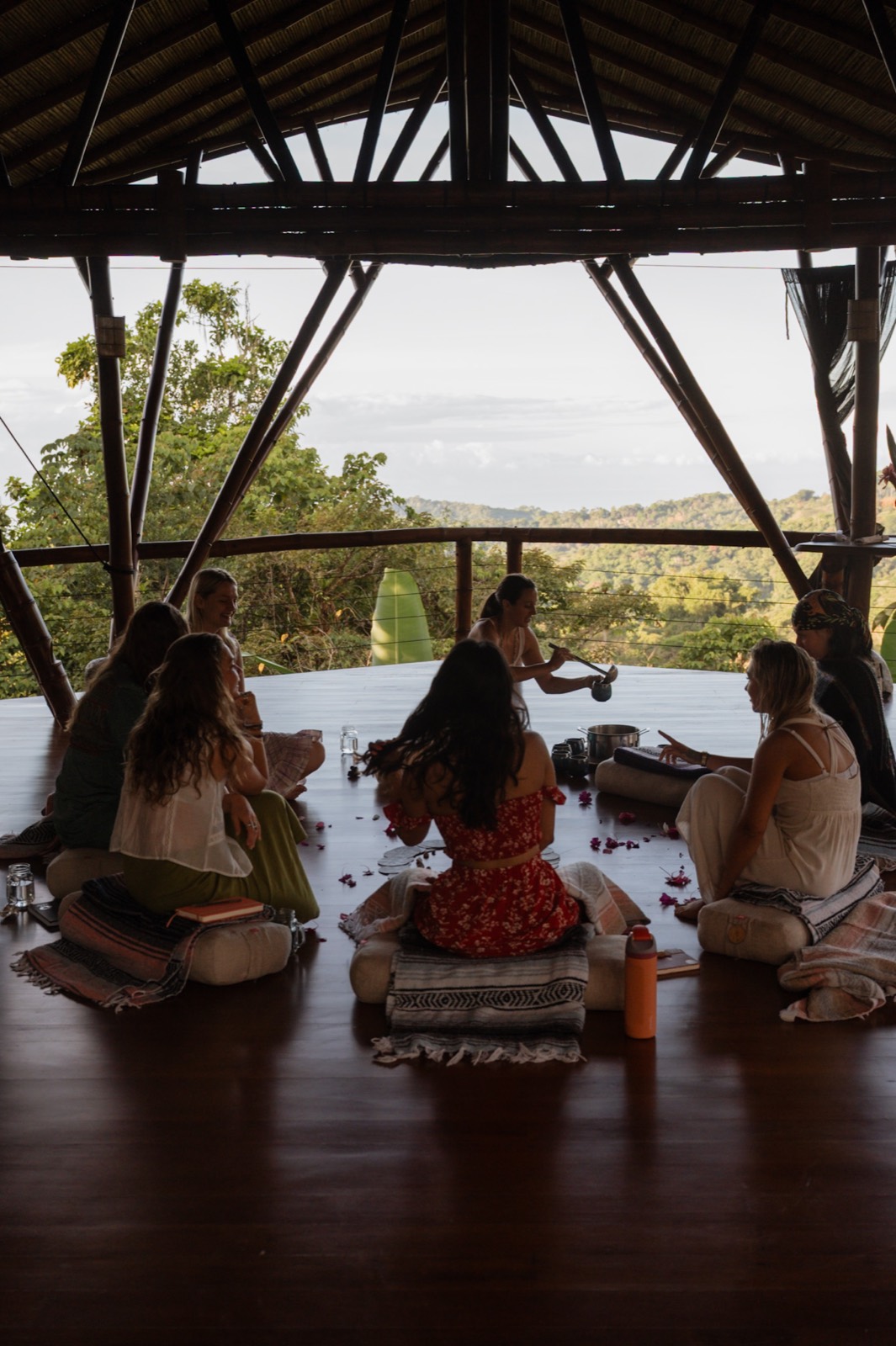 Wellness retreat, ceremony or group gathering at Metamorfinca retreat center in Costa Rica — view 66