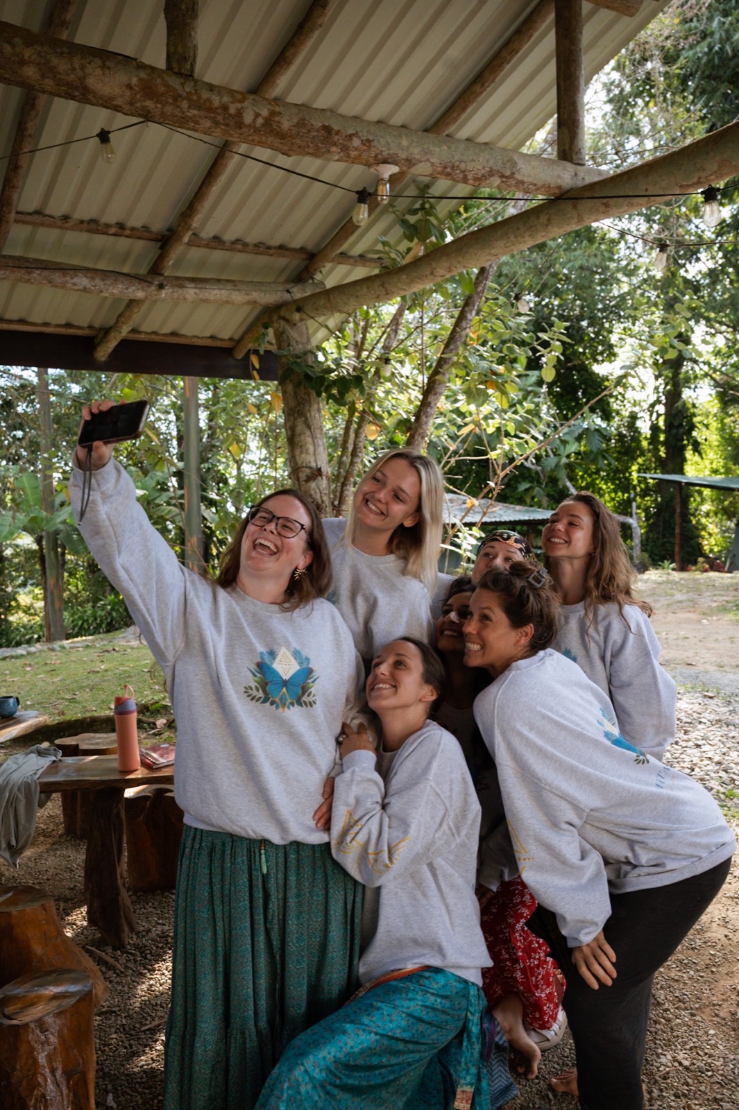 Wellness retreat, ceremony or group gathering at Metamorfinca retreat center in Costa Rica — view 69