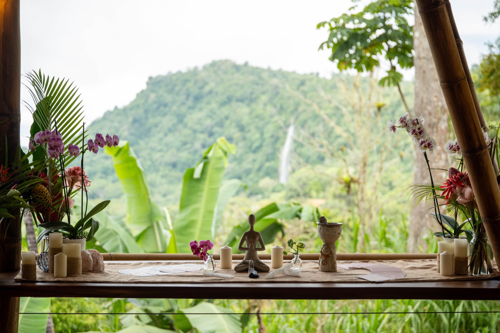 Wellness retreat, ceremony or group gathering at Metamorfinca retreat center in Costa Rica — view 75