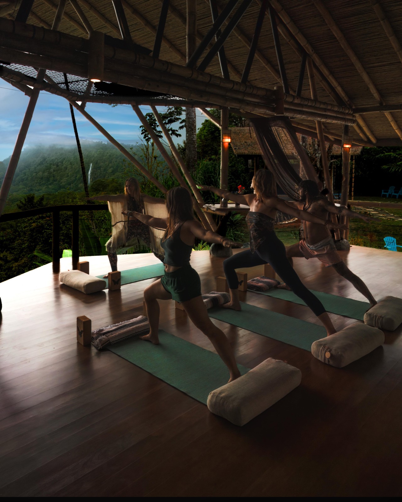 Wellness retreat, ceremony or group gathering at Metamorfinca retreat center in Costa Rica — view 83
